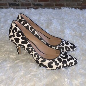 INC Animal Print Calf Hair Pumps